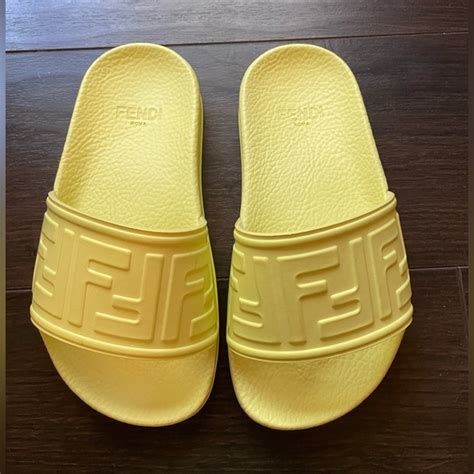 fendi pool slides|fendi slides sale cettire.